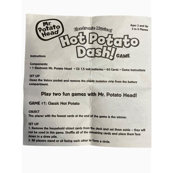 Hasbro Mr. Potato Head Musical Hot Potato Dash Game - Picture 3 of 11